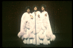 L-R) Jennifer Holliday, Sheryl Lee Ralph and Loretta Devine singing "Dreamgirls" from the Broadway production of the musical "Dreamgirls." (New York)