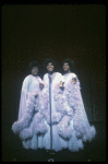 L-R) Jennifer Holliday, Sheryl Lee Ralph and Loretta Devine singing "Dreamgirls" from the Broadway production of the musical "Dreamgirls." (New York)