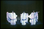L-R) Jennifer Holliday, Sheryl Lee Ralph and Loretta Devine singing "Dreamgirls" from the Broadway production of the musical "Dreamgirls." (New York)