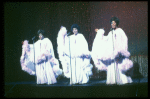 L-R) Jennifer Holliday, Sheryl Lee Ralph and Loretta Devine singing "Dreamgirls" from the Broadway production of the musical "Dreamgirls." (New York)