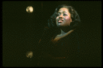 Jennifer Holliday singing "I Am Changing" in a scene from the Broadway production of the musical "Dreamgirls." (New York)