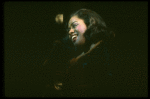 Jennifer Holliday singing "I Am Changing" in a scene from the Broadway production of the musical "Dreamgirls." (New York)
