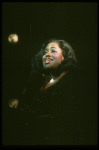 Jennifer Holliday singing "I Am Changing" in a scene from the Broadway production of the musical "Dreamgirls." (New York)