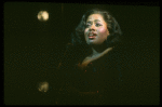 Jennifer Holliday singing "I Am Changing" in a scene from the Broadway production of the musical "Dreamgirls." (New York)