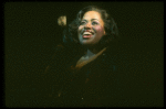 Jennifer Holliday singing "I Am Changing" in a scene from the Broadway production of the musical "Dreamgirls." (New York)