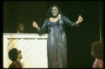Jennifer Holliday singing "I Am Changing" in a scene from the Broadway production of the musical "Dreamgirls." (New York)