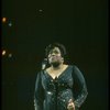 Jennifer Holliday singing "One Night Only" in a scene from the Broadway production of the musical "Dreamgirls." (New York)