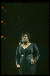 Jennifer Holliday singing "One Night Only" in a scene from the Broadway production of the musical "Dreamgirls." (New York)