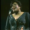 Jennifer Holliday singing "One Night Only" in a scene from the Broadway production of the musical "Dreamgirls." (New York)