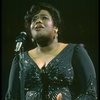 Jennifer Holliday singing "One Night Only" in a scene from the Broadway production of the musical "Dreamgirls." (New York)