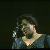 Jennifer Holliday singing "One Night Only" in a scene from the Broadway production of the musical "Dreamgirls." (New York)