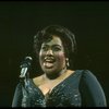 Jennifer Holliday singing "One Night Only" in a scene from the Broadway production of the musical "Dreamgirls." (New York)