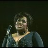 Jennifer Holliday singing "One Night Only" in a scene from the Broadway production of the musical "Dreamgirls." (New York)
