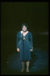 Jennifer Holliday singing "One Night Only" in a scene from the Broadway production of the musical "Dreamgirls." (New York)