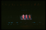 Deborah Burrell, Sheryl Lee Ralph, and Loretta Devine performing the "Dreams" medley in a scene from the Broadway production of the musical Dreamgirls