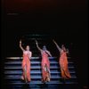 Deborah Burrell, Sheryl Lee Ralph, and Loretta Devine performing the "Dreams" medley in a scene from the Broadway production of the musical Dreamgirls