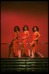 R-L) Terry Burrell, Sheryl Lee Ralph and Loretta Devine performing the "Dreams" medley in a scene from the Broadway production of the musical "Dreamgirls." (New York)