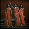 Deborah Burrell, Sheryl Lee Ralph, and Loretta Devine performing the "Dreams" medley in a scene from the Broadway production of the musical Dreamgirls