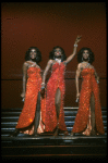 R-L) Terry Burrell, Sheryl Lee Ralph and Loretta Devine performing the "Dreams" medley in a scene from the Broadway production of the musical "Dreamgirls." (New York)