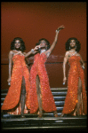 R-L) Terry Burrell, Sheryl Lee Ralph and Loretta Devine performing the "Dreams" medley in a scene from the Broadway production of the musical "Dreamgirls." (New York)