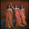 Deborah Burrell, Sheryl Lee Ralph, and Loretta Devine performing the "Dreams" medley in a scene from the Broadway production of the musical Dreamgirls