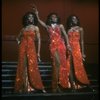 Deborah Burrell, Sheryl Lee Ralph, and Loretta Devine performing the "Dreams" medley in a scene from the Broadway production of the musical Dreamgirls