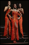 Deborah Burrell, Sheryl Lee Ralph, and Loretta Devine performing the "Dreams" medley in a scene from the Broadway production of the musical Dreamgirls