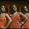 Deborah Burrell, Sheryl Lee Ralph, and Loretta Devine performing the "Dreams" medley in a scene from the Broadway production of the musical Dreamgirls