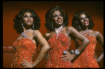 Deborah Burrell, Sheryl Lee Ralph, and Loretta Devine performing the "Dreams" medley in a scene from the Broadway production of the musical Dreamgirls