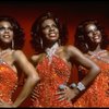 Deborah Burrell, Sheryl Lee Ralph, and Loretta Devine performing the "Dreams" medley in a scene from the Broadway production of the musical Dreamgirls