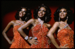 R-L) Terry Burrell, Sheryl Lee Ralph and Loretta Devine performing the "Dreams" medley in a scene from the Broadway production of the musical "Dreamgirls." (New York)