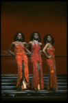 R-L) Terry Burrell, Sheryl Lee Ralph and Loretta Devine performing the "Dreams" medley in a scene from the Broadway production of the musical "Dreamgirls." (New York)