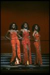 R-L) Terry Burrell, Sheryl Lee Ralph and Loretta Devine performing the "Dreams" medley in a scene from the Broadway production of the musical "Dreamgirls." (New York)