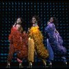 R-L) Loretta Devine, Sheryl Lee Ralph and Deborah Burrell singing "One Night Only" in a scene from the Broadway production of the musical "Dreamgirls." (New York)