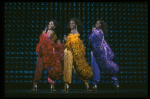 R-L) Loretta Devine, Sheryl Lee Ralph and Deborah Burrell singing "One Night Only" in a scene from the Broadway production of the musical "Dreamgirls." (New York)