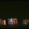 A press conference in a scene from the Broadway production of the musical "Dreamgirls." (New York)