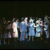 A press conference in a scene from the Broadway production of the musical "Dreamgirls." (New York)