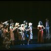 A press conference in a scene from the Broadway production of the musical "Dreamgirls." (New York)