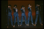 Little Albert and the Hi Tones in a scene from the Broadway production of the musical "Dreamgirls." (New York)