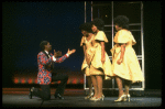 L-R) Cleavant Derricks, Sheryl Lee Ralph, Loretta Devine and Jennifer Holliday in a scene from the Broadway production of the musical "Dreamgirls." (New York)