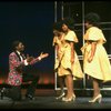 L-R) Cleavant Derricks, Sheryl Lee Ralph, Loretta Devine and Jennifer Holliday in a scene from the Broadway production of the musical "Dreamgirls." (New York)