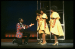 L-R) Cleavant Derricks, Sheryl Lee Ralph, Loretta Devine and Jennifer Holliday in a scene from the Broadway production of the musical "Dreamgirls." (New York)