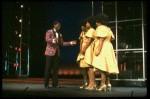 L-R) Cleavant Derricks, Sheryl Lee Ralph, Loretta Devine and Jennifer Holliday in a scene from the Broadway production of the musical "Dreamgirls." (New York)