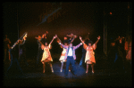 L-R) Sheryl Lee Ralph, Loretta Devine, Cleavant Derricks and Jennifer Holliday and in a scene from the Broadway production of the musical "Dreamgirls." (New York)