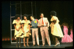 L-R) Sheryl Lee Ralph, Loretta Devine, Obba Babatunde, Ben Harney and Jennifer Holliday in a scene from the Broadway musical "Dreamgirls." (New York)