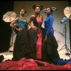 L-R) Deborah Burrell, Sheryl Lee Ralph and Loretta Devine posing for VOGUE spread in a scene from the Broadway production of the musical "Dreamgirls." (New York)