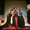 L-R) Deborah Burrell, Sheryl Lee Ralph and Loretta Devine posing for VOGUE spread in a scene from the Broadway production of the musical "Dreamgirls." (New York)