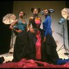 L-R) Deborah Burrell, Sheryl Lee Ralph and Loretta Devine posing for VOGUE spread in a scene from the Broadway production of the musical "Dreamgirls." (New York)