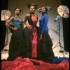 L-R) Deborah Burrell, Sheryl Lee Ralph and Loretta Devine posing for VOGUE spread in a scene from the Broadway production of the musical "Dreamgirls." (New York)