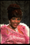 Loretta Devine at the end of Act II of the Broadway production of the musical "Dreamgirls." (New York)